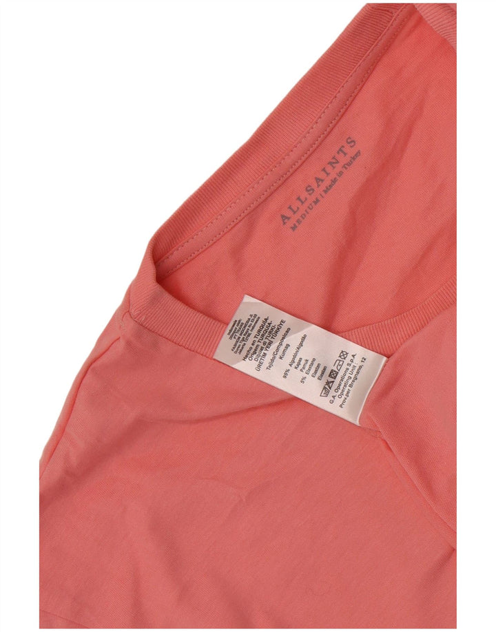Ανδρικό T-Shirt All Saints Top Μεσαίο Ροζ Βαμβακερό