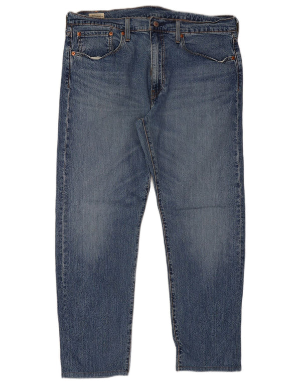 Levi's Mens Slim Jeans W36 L28 Blue Cotton