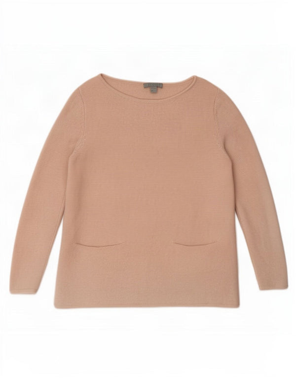 Γυναικείο πουλόβερ Cos Boat Neck Jumper UK 6 XS Beige Wool