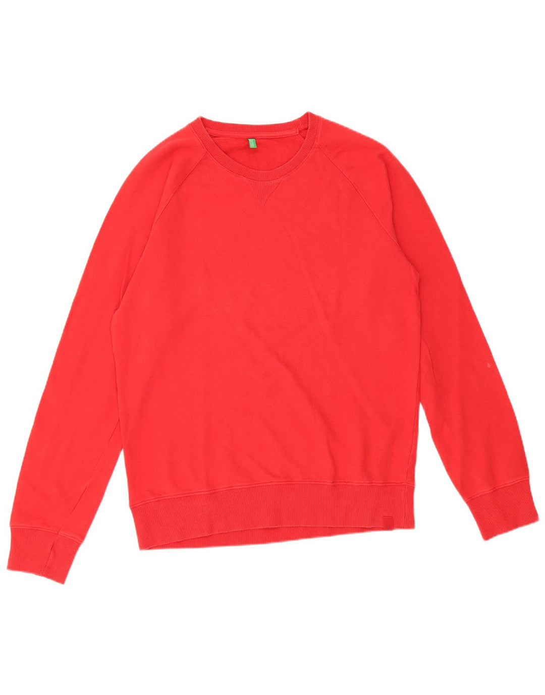 Ανδρικό φούτερ Benetton Jumper μεγάλο κόκκινο βαμβακερό