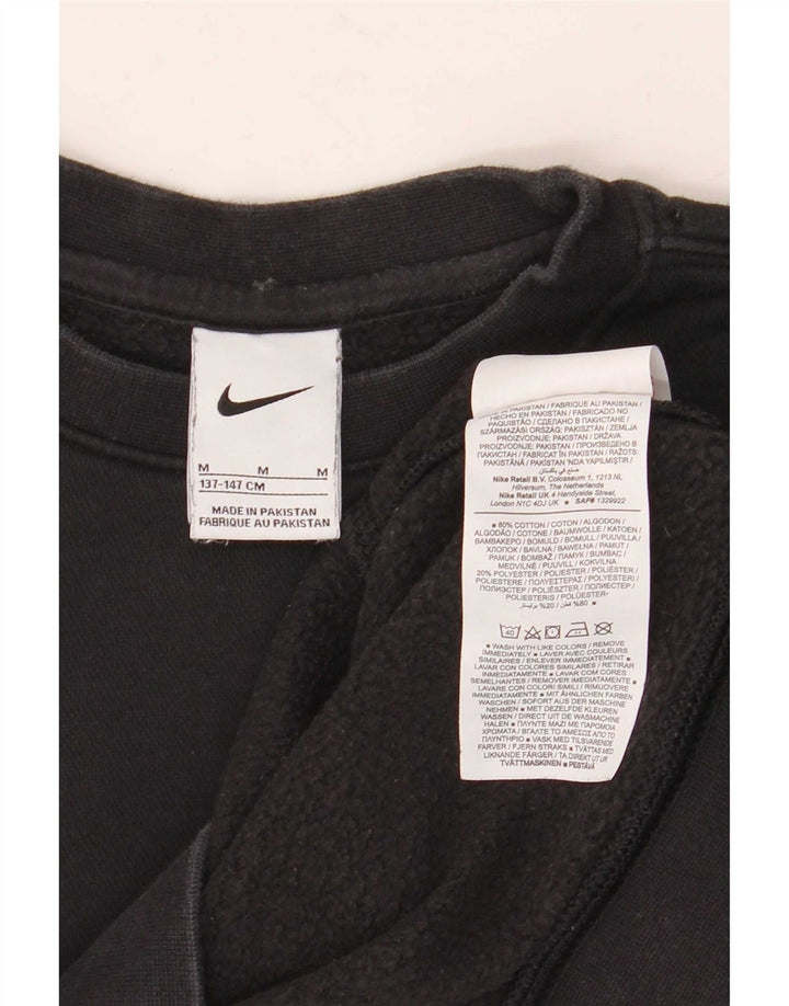 Φούτερ Nike Boys Jumper 10-11 ετών μεσαίο μαύρο βαμβακερό