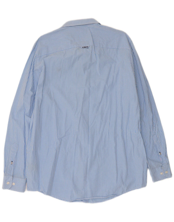 Crew Clothing Ανδρικό πουκάμισο Classic Fit XL Blue Gingham Cotton