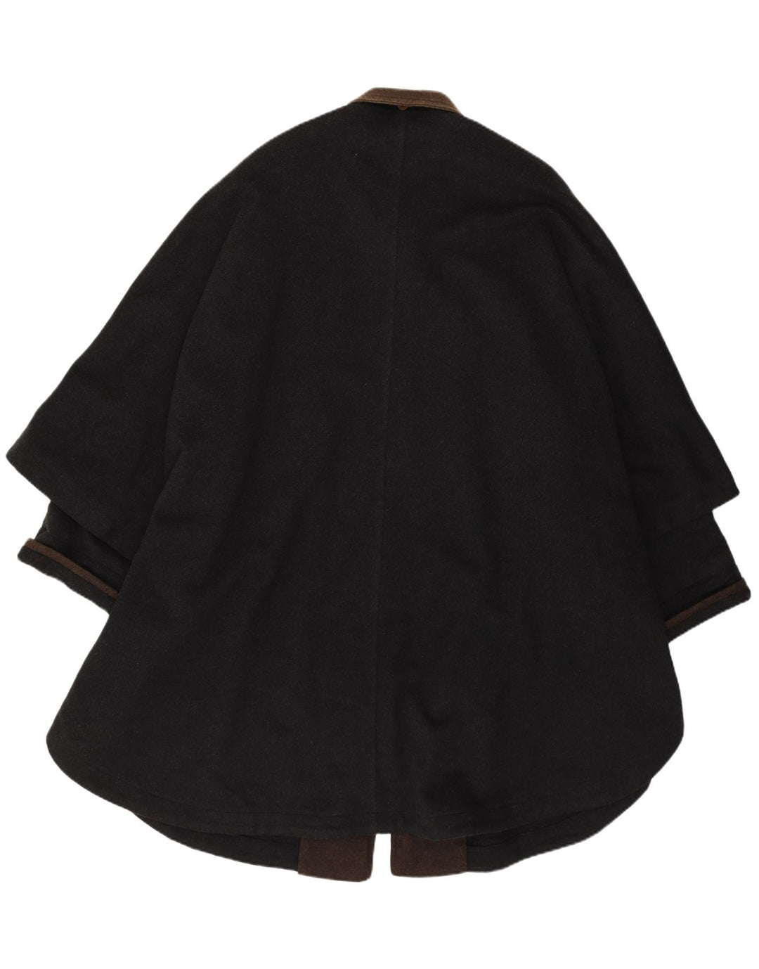 MADEMOISELLE Γυναικείο Petite Poncho Παλτό UK 20 2XL Γκρι παρθένο μαλλί