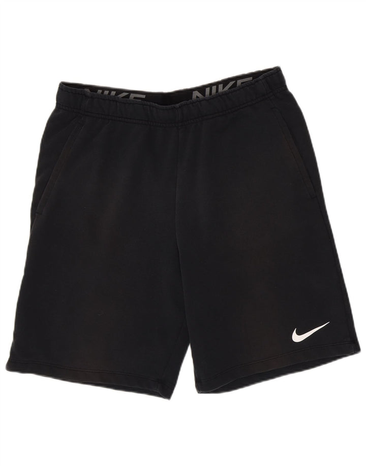 Ανδρικό αθλητικό σορτς Nike Dri Fit μεγάλο μαύρο βαμβακερό