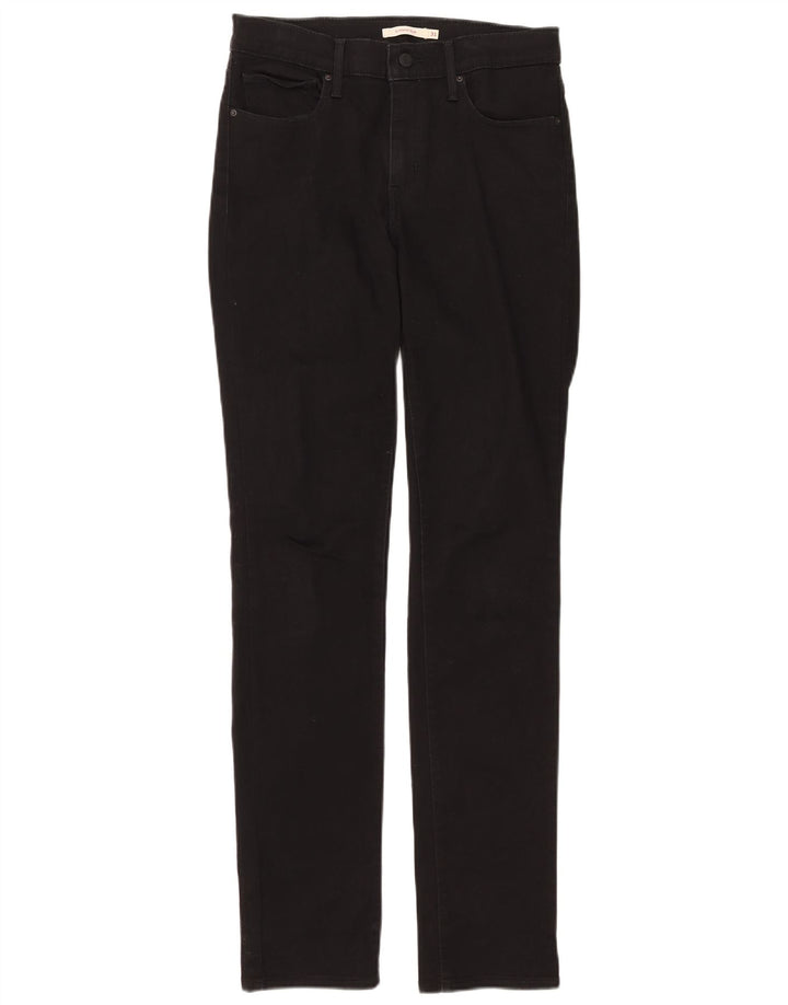 Γυναικείο Levi's Slimming Slim Jeans W31 L34 Μαύρο βαμβακερό