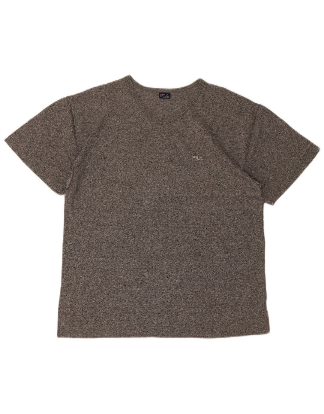 Ανδρικό T-Shirt Fila Top Medium Grey Flecked