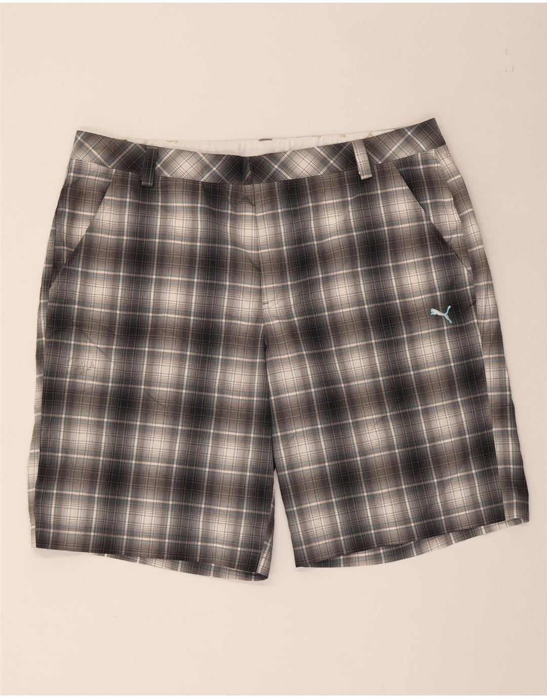 Puma Ανδρικό σορτς Chino W40 XL με γκρι πολυεστέρα