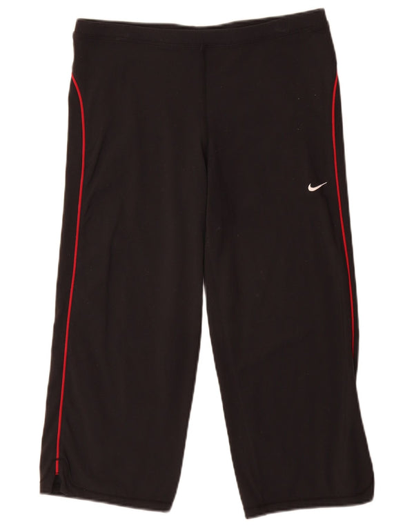 Γυναικεία φόρμα NIKE Παντελόνι UK 10/12 Small Black Nylon