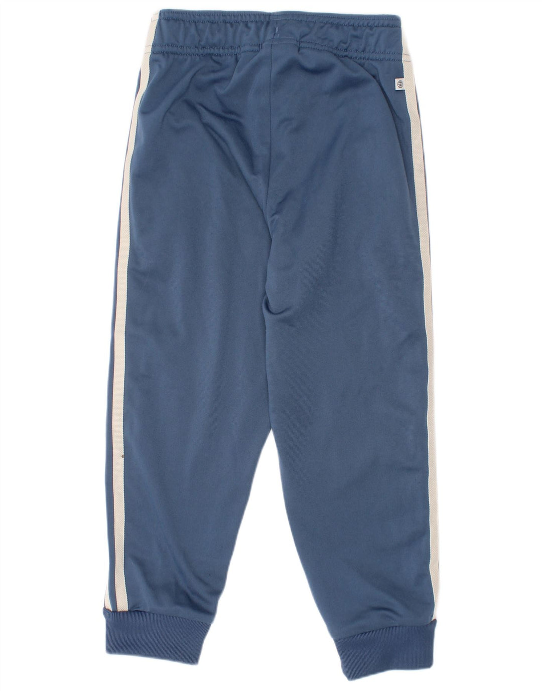 Adidas Boys Tracksuit Trousers Joggers 4-5 Years Navy Blue Polyester