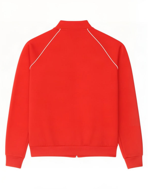 Γυναικεία αθλητική φόρμα Adidas Top Jacket UK 8 Small Red Polyester