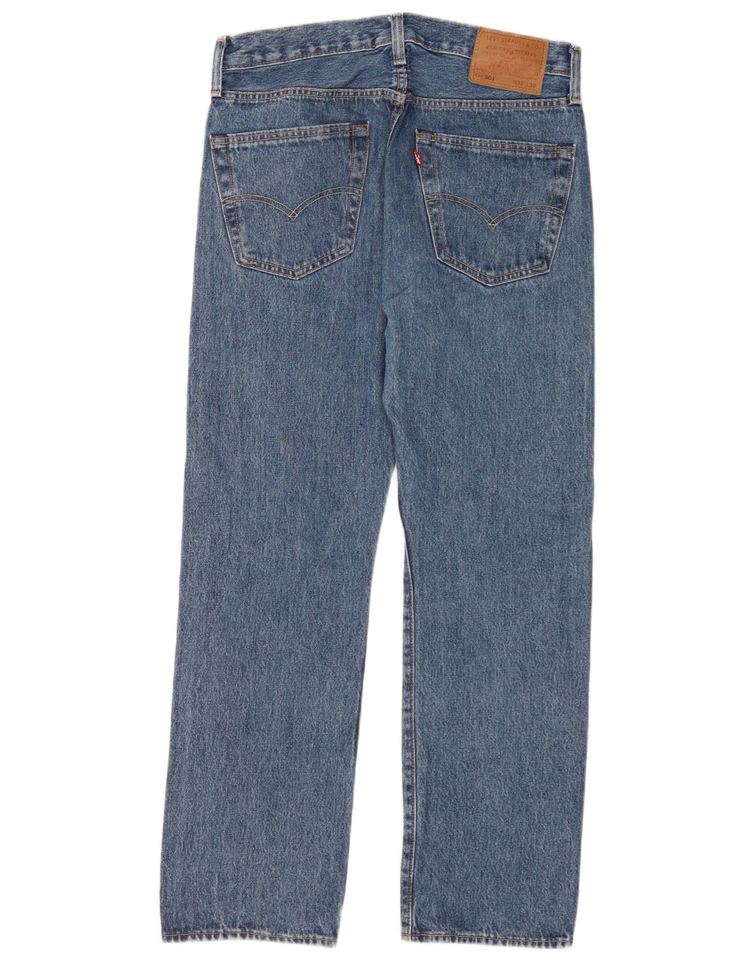 Levi's Mens 501 Straight Jeans W32 L30 Blue
