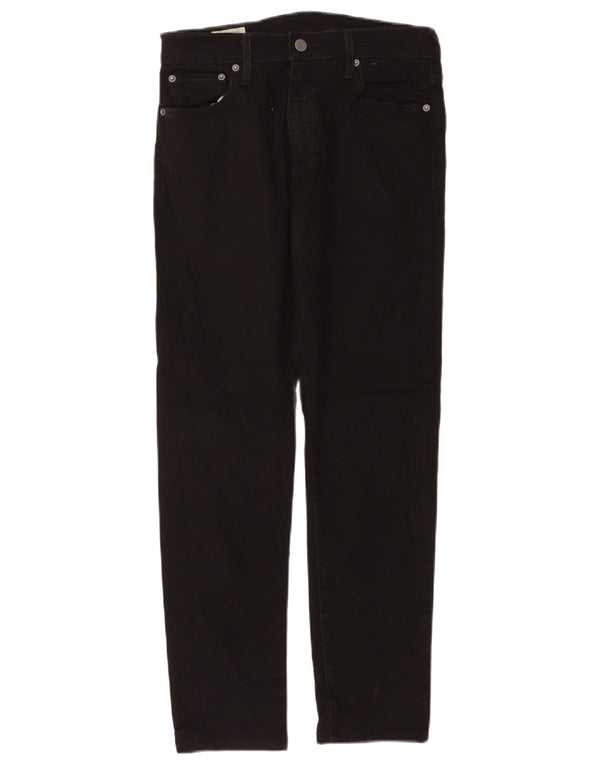 Levi's Mens 511 Slim Jeans W30 L30 Μαύρο βαμβακερό