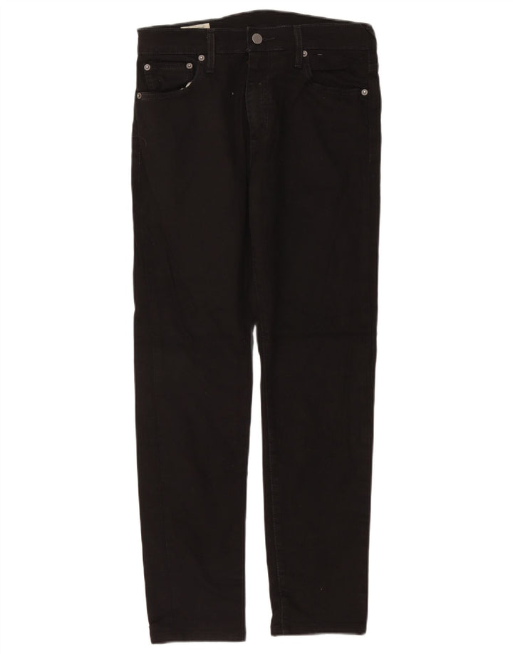 Levi's Mens 511 Slim Jeans W30 L30 Μαύρο βαμβακερό