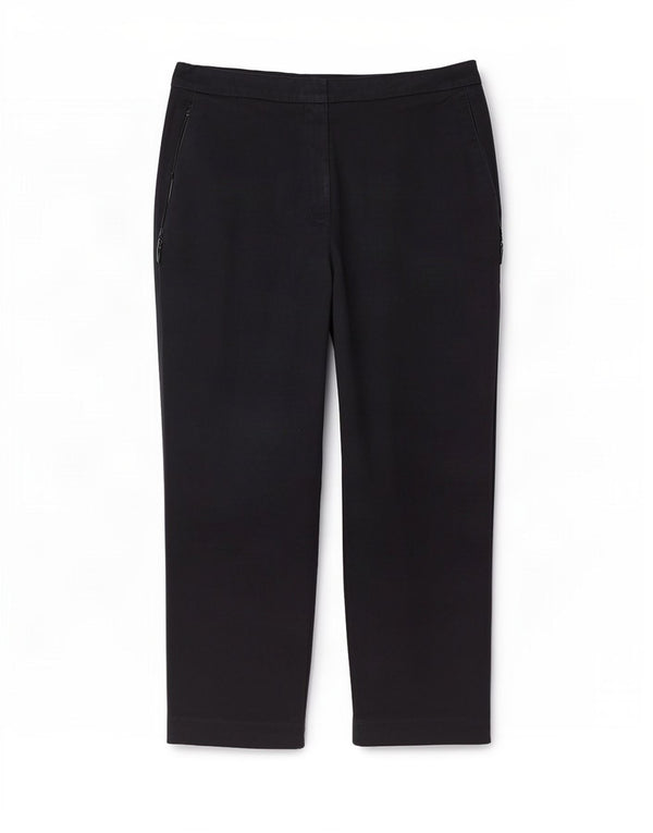 Marks & Spencer Γυναικείο παντελόνι Chino UK 16 μεγάλο W34 L26 Navy Blue