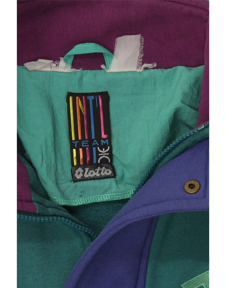 Ανδρική φόρμα Lotto Top Jacket XL Green Colourblock