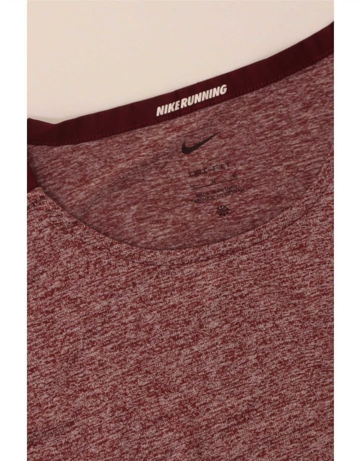 Ανδρικό T-Shirt Nike Top με μεσαίο μπορντό χρώμα