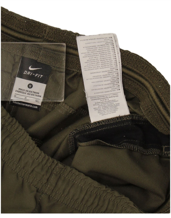 Ανδρικό αθλητικό σορτς Nike Dri Fit Small Khaki Colorblock Πολυεστέρας
