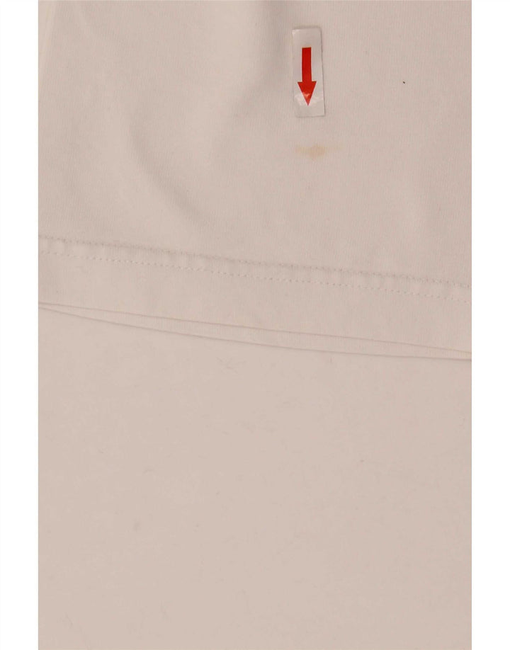 Ανδρικό γραφικό T-Shirt Adidas Top Μικρό λευκό βαμβακερό