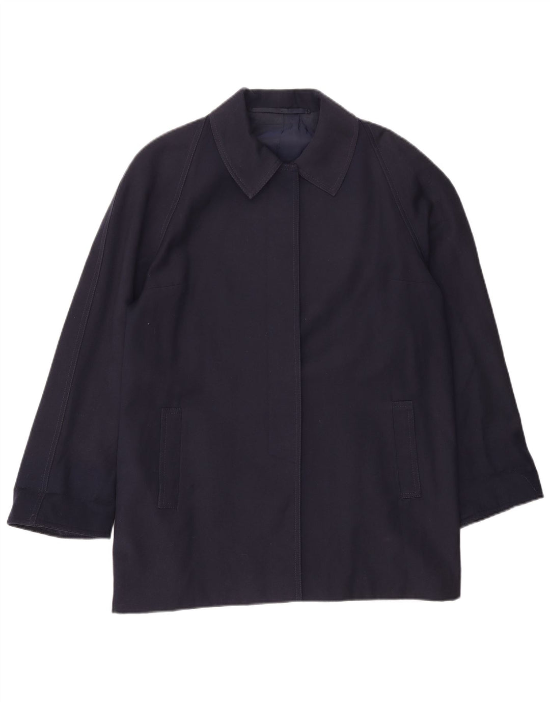 Vintage Γυναικείο Παλτό UK 18 XL Navy Blue