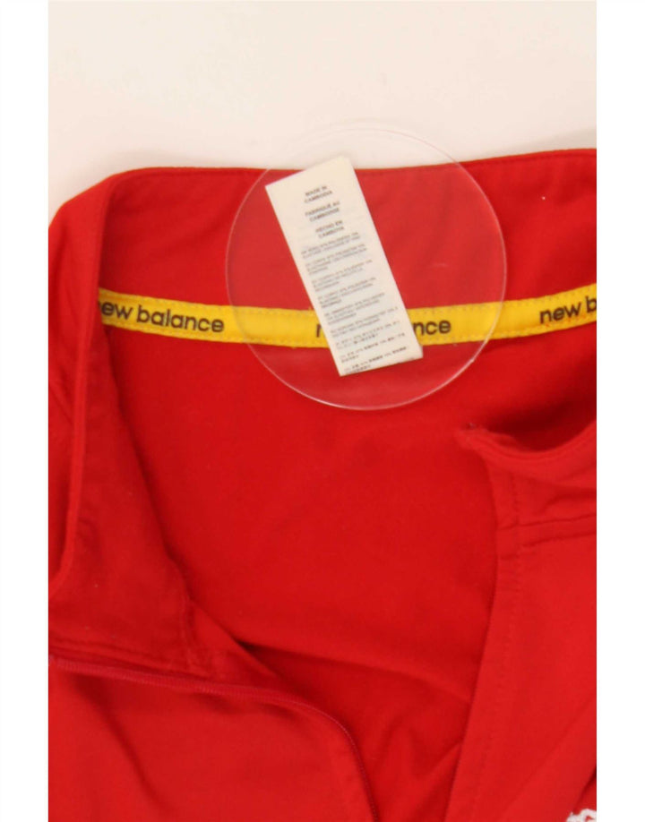 New Balance Ανδρική φόρμα γραφικών πουλόβερ Liverpool Top Large Red