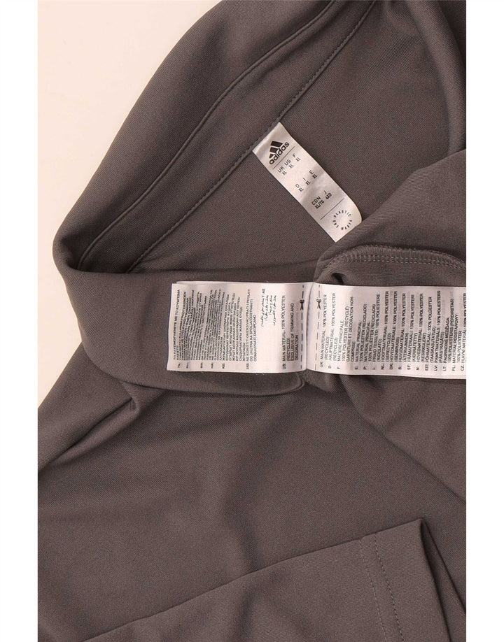 Adidas Ανδρικό Aeroready Πόλο Μπλουζάκι XL Γκρι Πολυεστέρας