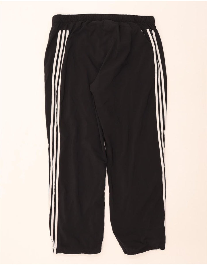 Adidas Ανδρική φόρμα Climalite Παντελόνι Joggers 2XL Μαύρο Πολυεστέρα