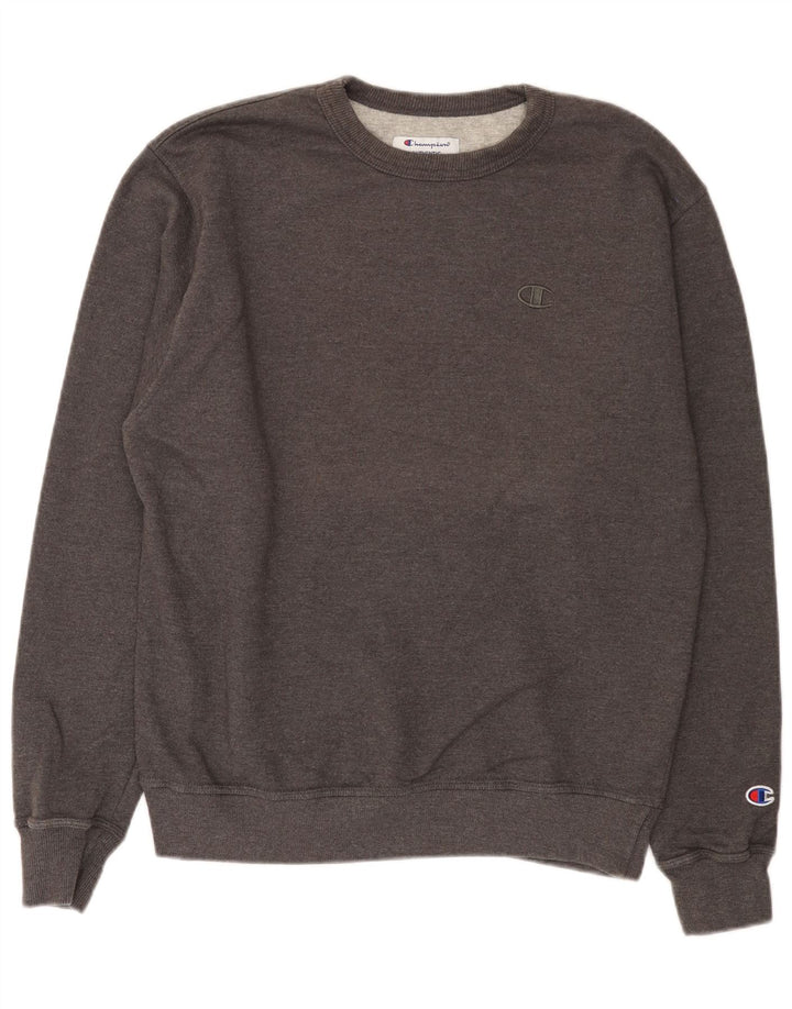 Ανδρική φούτερ Champion Jumper από βαμβακερό μεσαίο γκρι