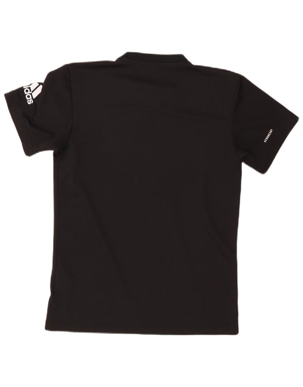 Ανδρικό γραφικό T-Shirt ADIDAS Top Small Black Polyester