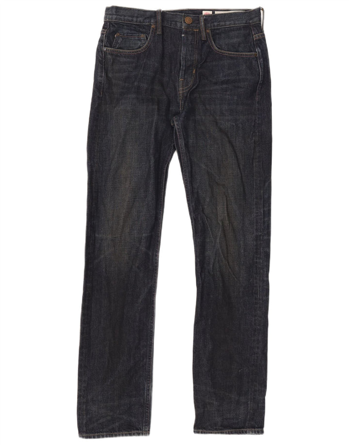 All Saints Ανδρικό Slim Jeans W32 L33 Navy Blue Cotton