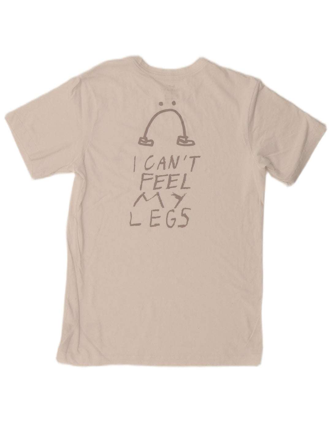 Μπλουζάκι NIKE Ανδρικό Dri Fit γραφικό μπλουζάκι, μικρό λευκό βαμβακερό