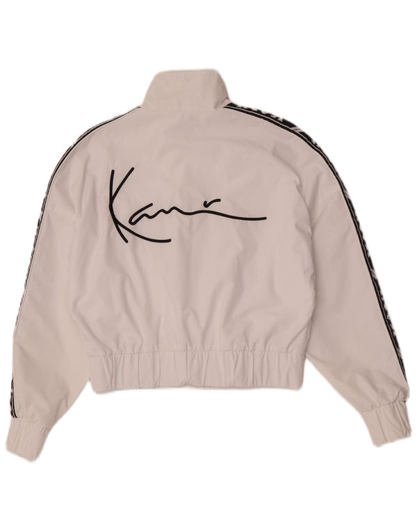 Γυναικεία φόρμα γραφικών Karl Kani Top Jacket UK 10 Small White Colourblock
