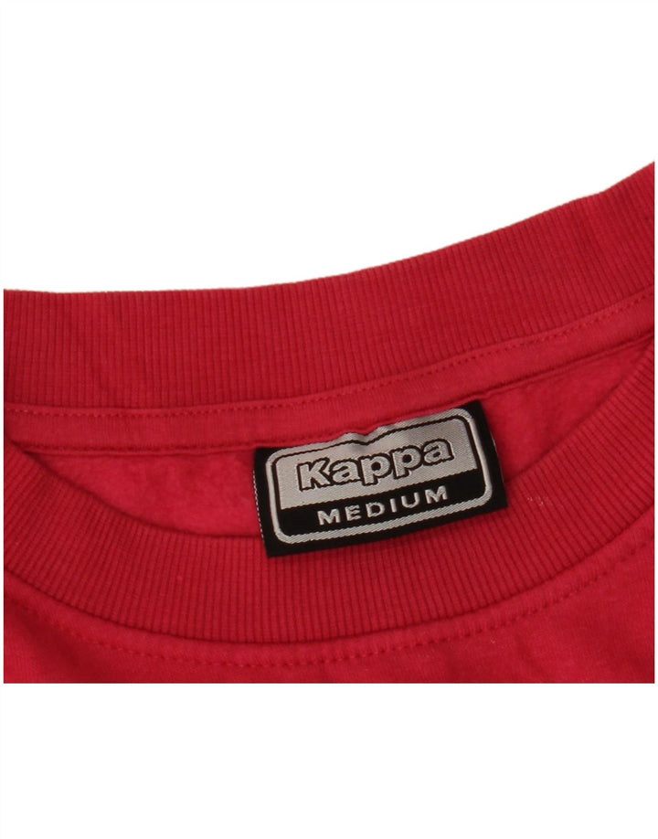 KAPPA Γυναικείο Φούτερ γραφικό Jumper Φόρεμα UK 14 Medium Pink