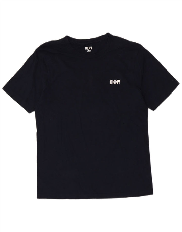 Ανδρικό T-Shirt DKNY Top από μεσαίο μπλε ναυτικό βαμβακερό