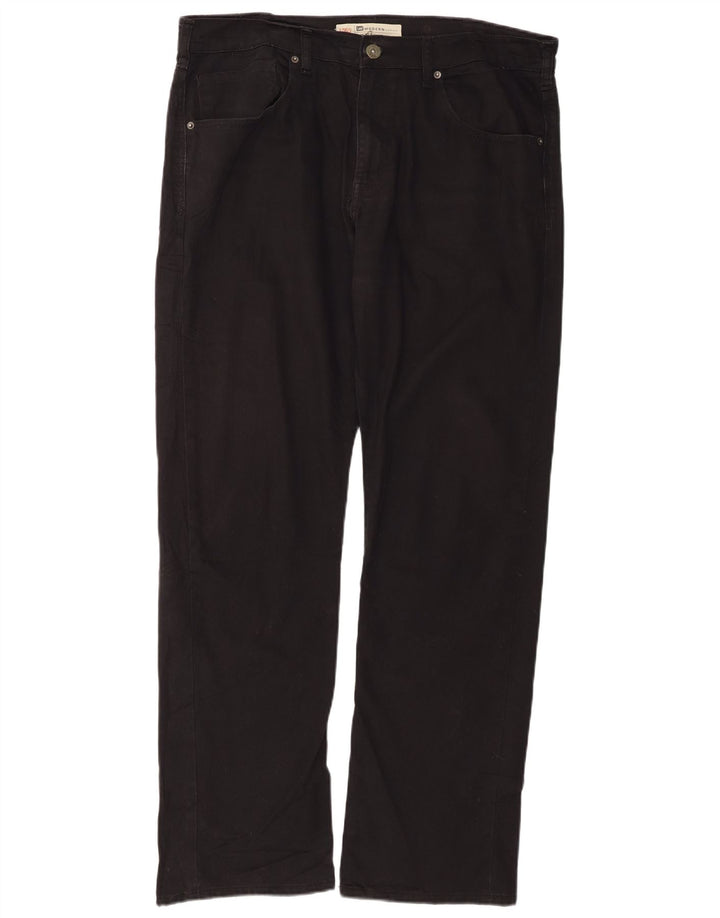 Ανδρικά ίσια τζιν μοντέρνα σειράς LEE W36 L32 Μαύρο