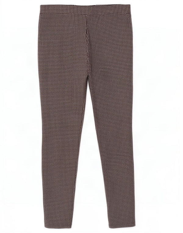 Marks & Spencer Γυναικείο παντελόνι Chino UK 14 Large W34 L29 Black Houndstooth