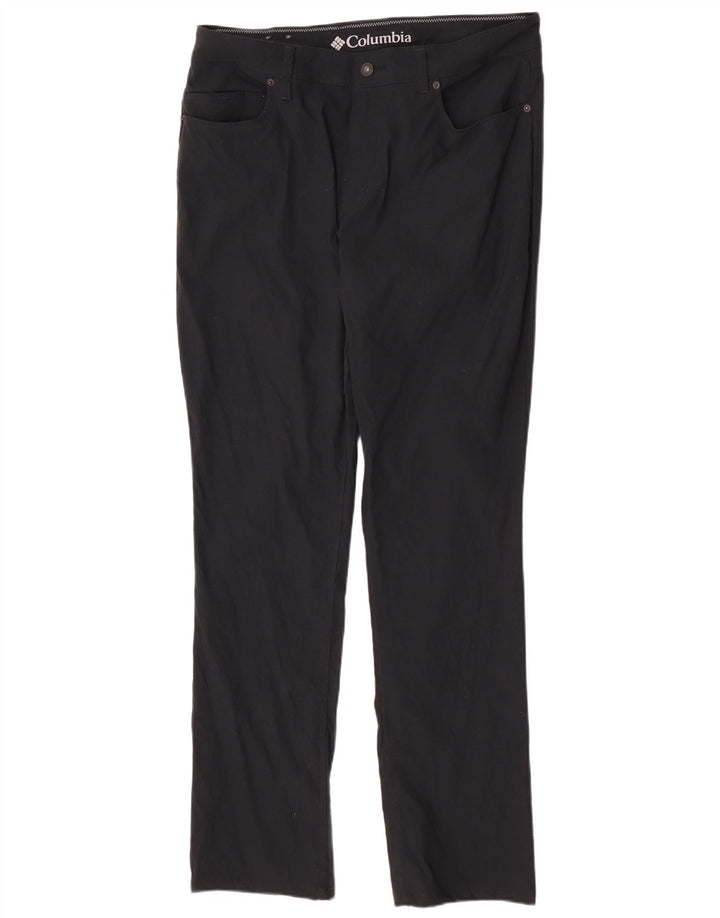 Ανδρικό παντελόνι Columbia Regular Casual W34 L32 Μαύρο νάιλον