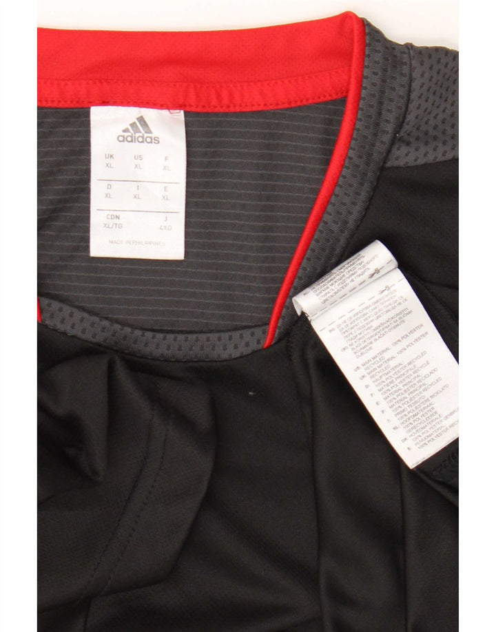 Ανδρικό T-Shirt Adidas Top XL Μαύρο πολυεστέρα