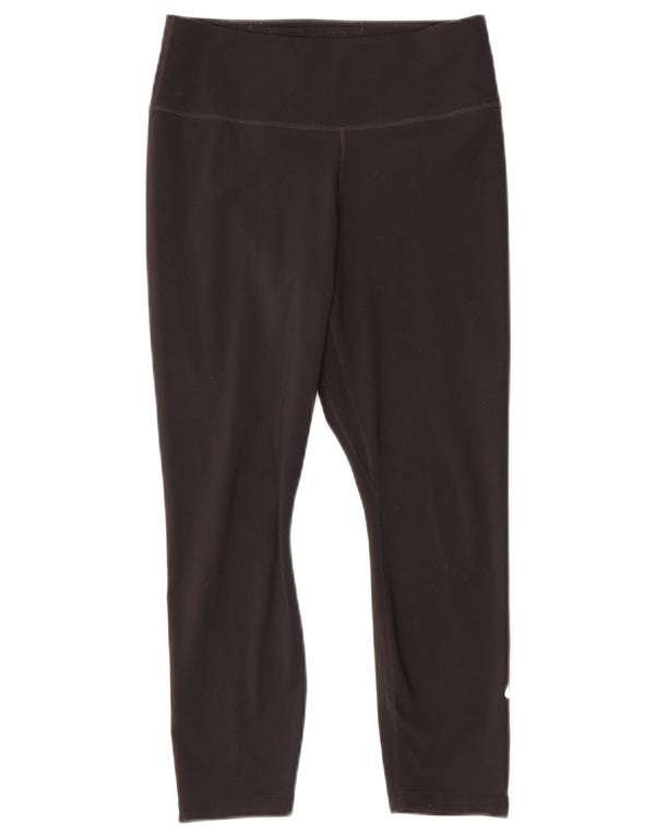 Γυναικεία κολάν NIKE Dri Fit Capri UK 10 Small Black Polyester