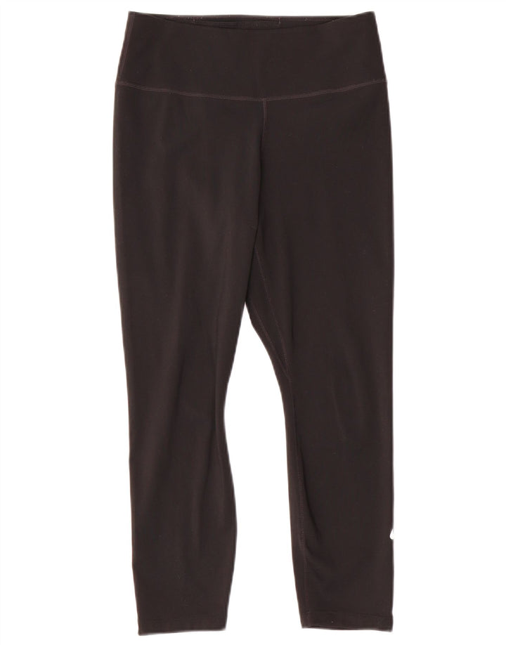 Γυναικεία κολάν NIKE Dri Fit Capri UK 10 Small Black Polyester