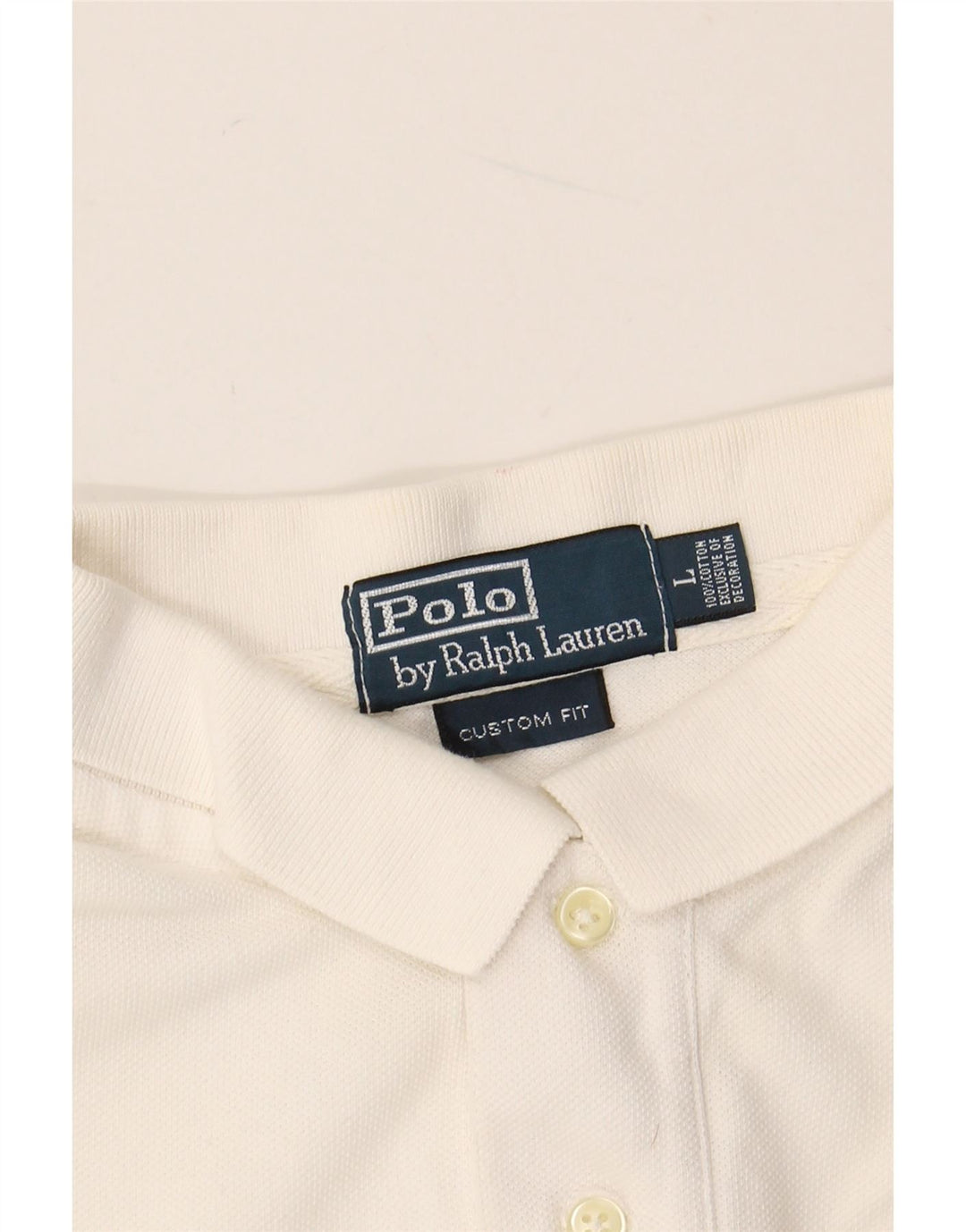 Πόλο POLO RALPH LAUREN Ανδρικό πουκάμισο ράγκμπι με μεγάλη λευκή βαμβακερή εφαρμογή