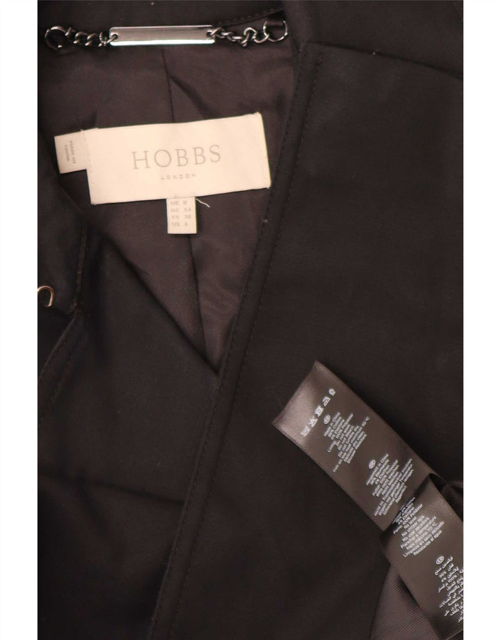 Hobbs Γυναικεία καμπαρντίνα UK 8 Small Black Cotton