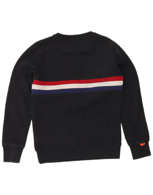 Ανδρικό φούτερ Superdry Jumper Μεσαίο μπλε μπλε χρώματος βαμβακερό