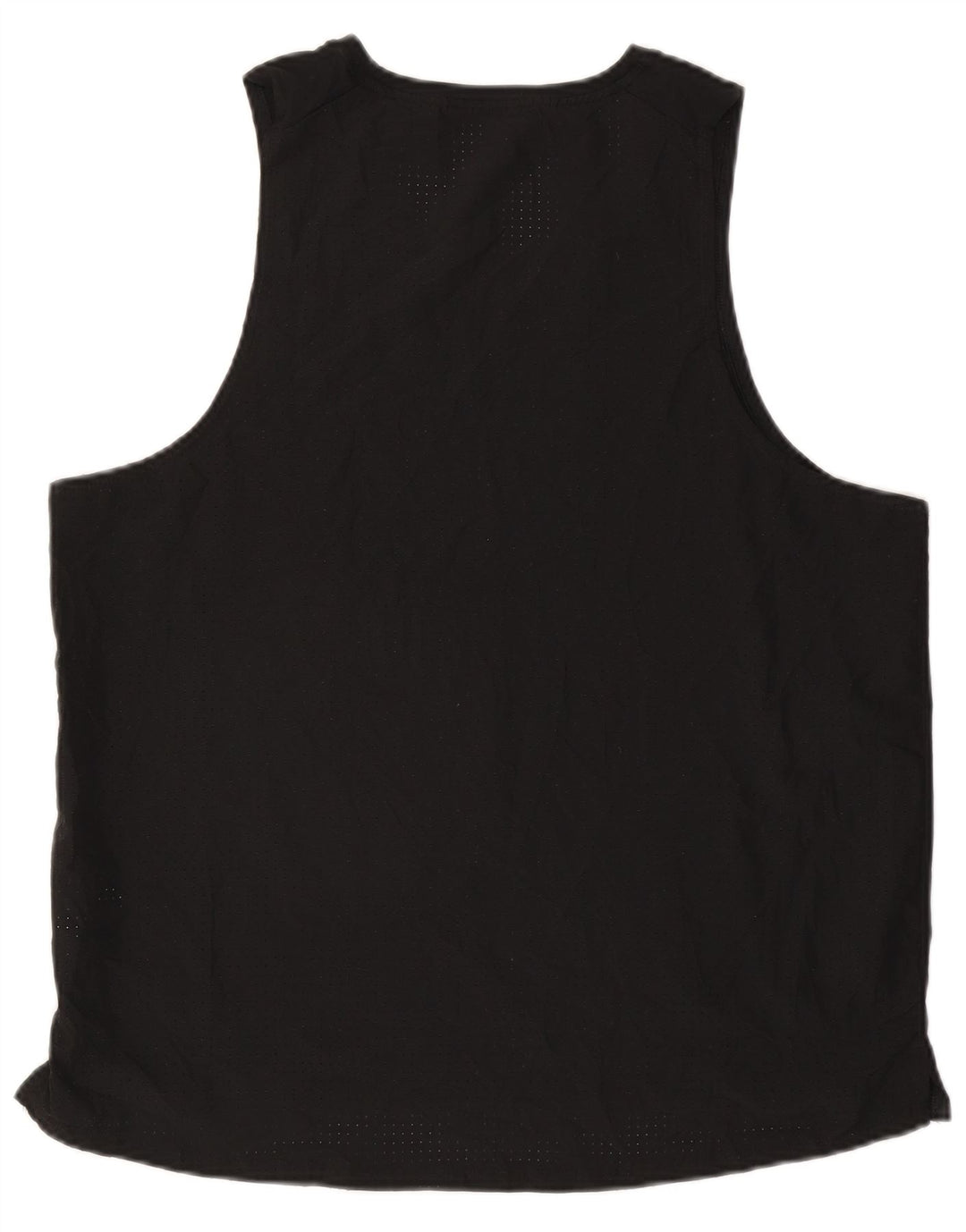 Γραφικό γιλέκο Nike ανδρικό Dri Fit, μαύρο πολυεστέρα XL