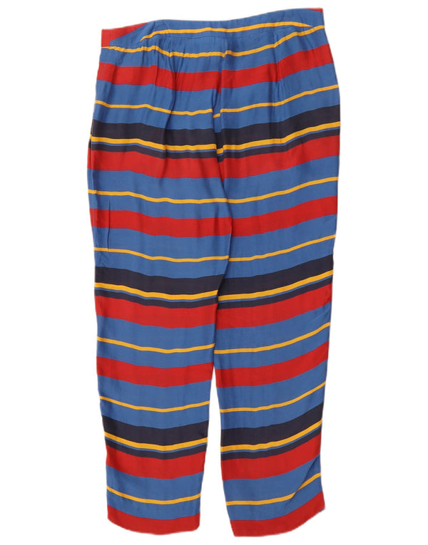 MAX & CO. Γυναικείο Cropped Παντελόνι UK 16 Large W34 L27 Πολύχρωμο