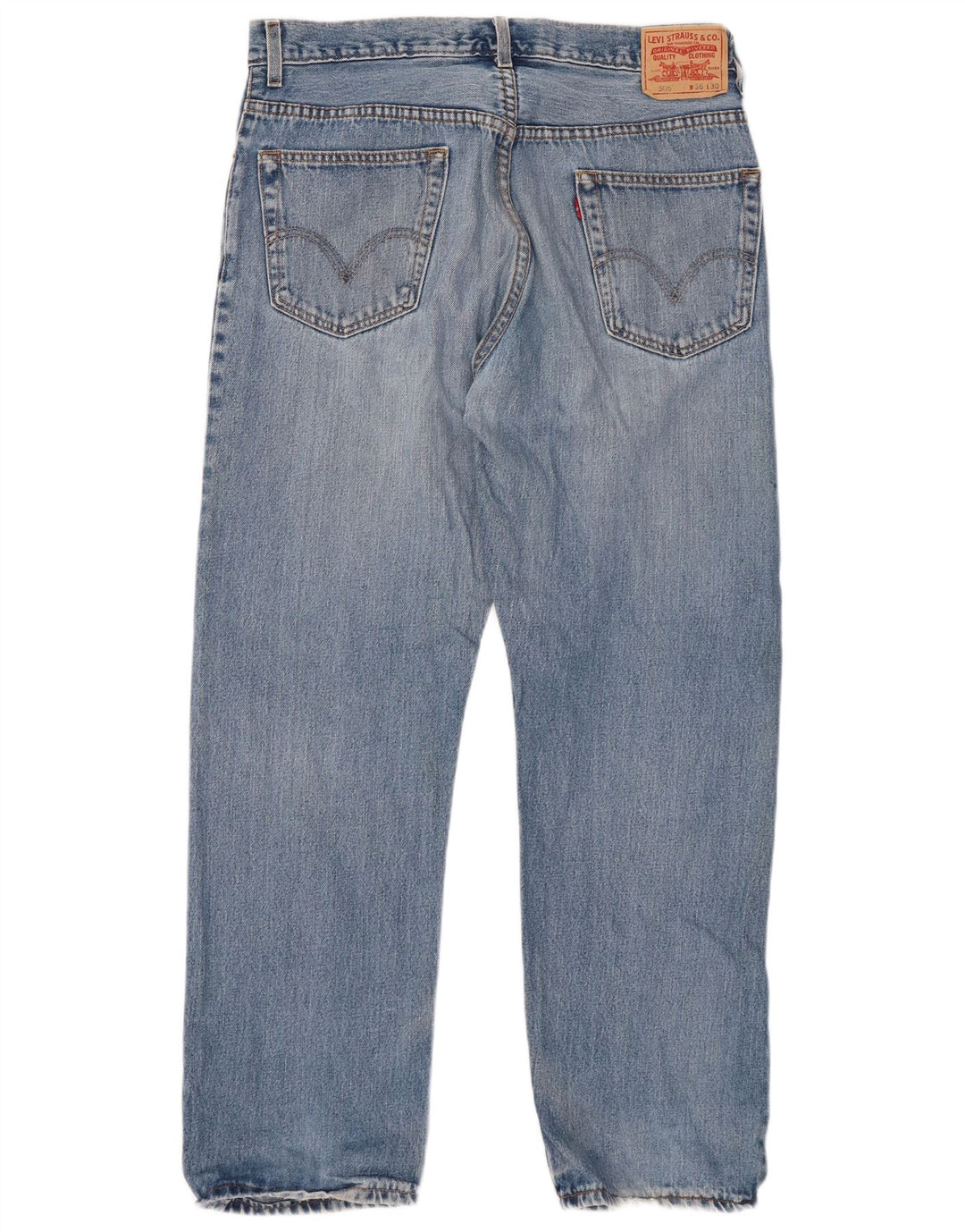 LEVI'S Ανδρικό τζιν 505 ίσιο W36 L30 Μπλε βαμβακερό