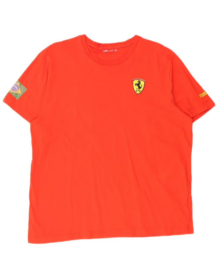 Ανδρικό T-Shirt PUMA Ferrari Top XL Red