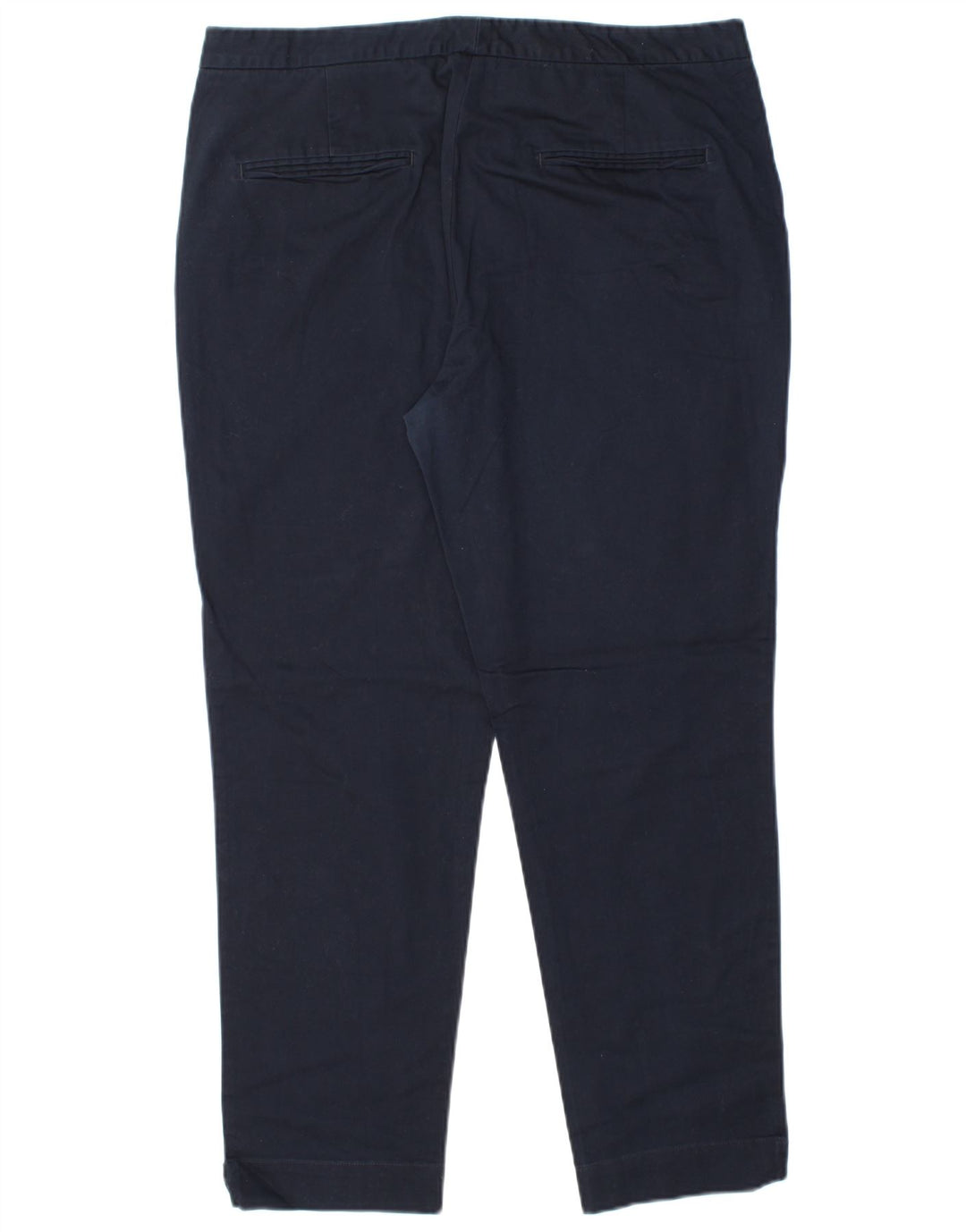 MASSIMO DUTTI Γυναικείο παντελόνι Chino EU 44 XL W34 L28 Navy Blue Classic