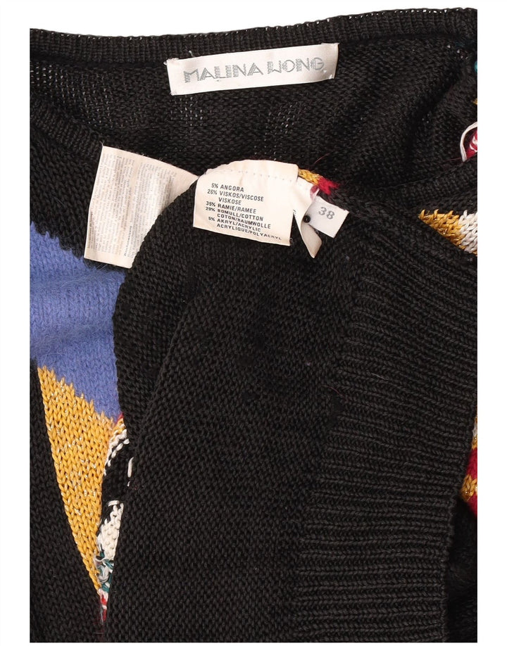 Γυναικείο πουλόβερ Malina Wong Crew Neck Jumper EU 38 Medium Black Retro
