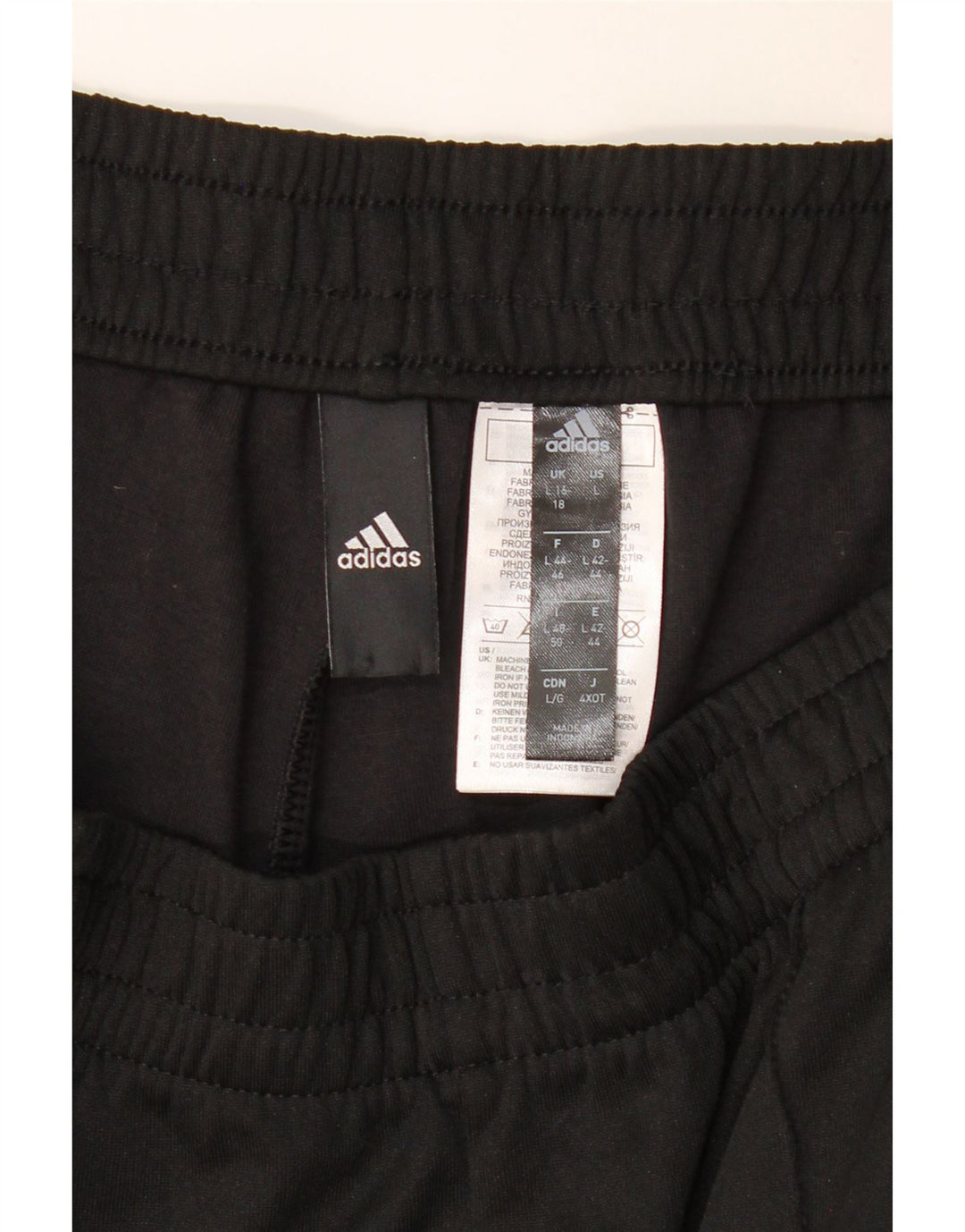 Adidas Γυναικεία φόρμα παντελόνι UK 16/18 Large Μαύρο Πολυεστέρας