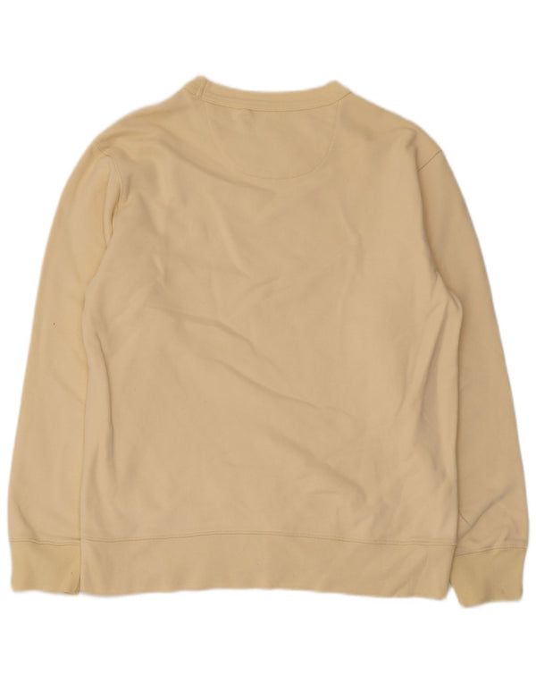 Zara Γυναικεία φούτερ με γραφικά Peanuts Jumper UK 10 Small Beige Cotton